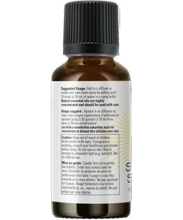 NOW Essential Oils Smiles for Miles Aromatherapy Blend Refreshing Aromatherapy Scent Blend of Pure Essential Oils Vegan Child Resistant Cap 30mL - Buy Online on GoSupps.com