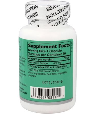Karuna Chondroitin Sulfate 400mg 60 Caps - Health and Beauty Supplement - Buy Online on GoSupps.com