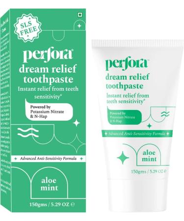 Sensitive Toothpaste 150g for Instant Sensitivity Relief - SLS Free No Artificial Sweeteners Vegan Friendly Gel for Kids & Adults | Made Safe Certified - Buy Online on GoSupps.com