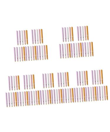 25 Pcs Retractable Lip Brush Set - Portable Cosmetic Lipstick Applicator & Exfoliating Makeup Tool - Assorted Colors - Buy Online on GoSupps.com
