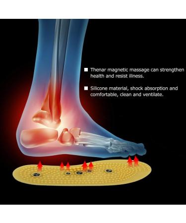 2 Pair Magnetic Reflexology Insoles for Health Care Massage - Cut to Size (41-45(CN)) - Buy Online on GoSupps.com