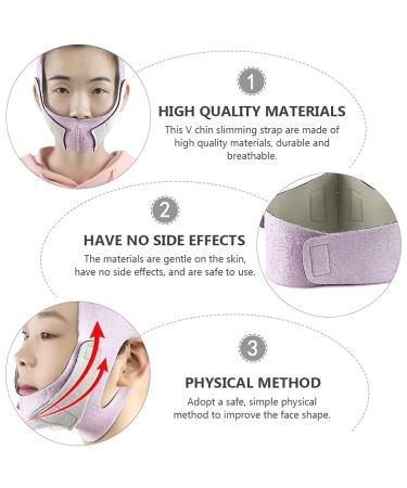 Minkissy Designer Face Mask & Slimming Belt | Anti-Snore Anti-Wrinkle V-Shape Facial Band - International Shipping Available - Buy Online on GoSupps.com