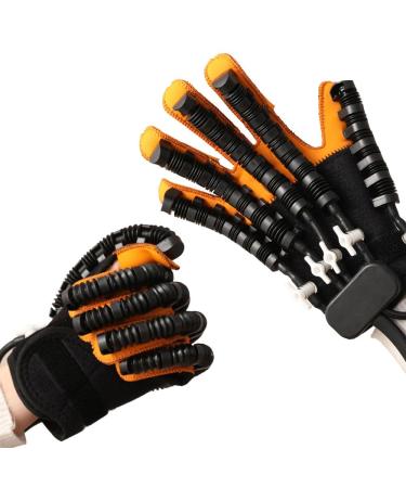 Finger Hand Function Rehabilitation Gloves Hand Stroke Recovery Equipment 3 Temperature and 9 Levels of Strength Adjustable for Stroke Hemiplegia and Poor Finger Mobility Patients
