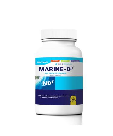 Marine Essentials- Marine D3 Omega 3 Calamari Ecklonia Cava DHA (60 Capsules)