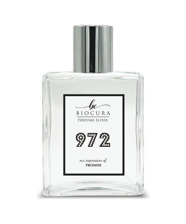BC Perfume 972 Inspired by Promise For Women & Men Fragrance Dupes Eau de Parfum Bottle 3.4 Fl Oz/100ml