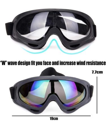 DODOING Ski Goggles | UV 400 Protection, Windproof, Anti-Glare Lenses | For Kids, Youth, Men & Women - Ideal for Snowboarding, Motorcycling & Outdoor Sports - Buy Online on GoSupps.com
