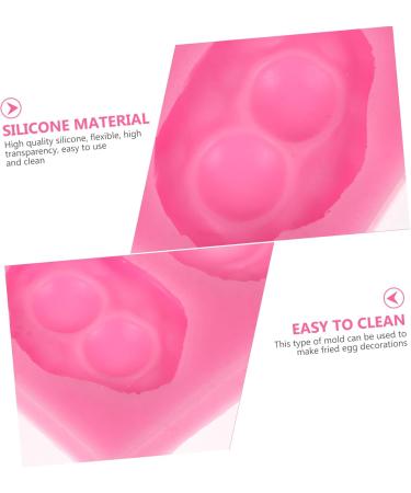 Zerodeko Fried Egg Mold Silicone Molds Ice Cube Candy Chocolate Fondant DIY Mold Creative Mould Food Bakeware - Buy Online on GoSupps.com