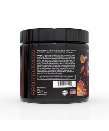 Dubby Gamer Energy Drink Powder - Sugar Free Jitter-Free Nootropics Watermelon Guava Lime Flavor - 30 Servings - International Shipping - Buy Online on GoSupps.com