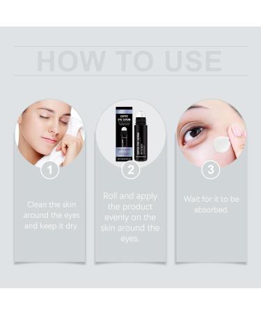  Hengxuan Anti Ageing Coffee Eye Serum Eye Serum Treatment Dark Circles Treatment Eye Cream to Reduce Puffiness for Men Women Under-Eye Lightening with Green Tea Extract (1) - Buy Online on GoSupps.com