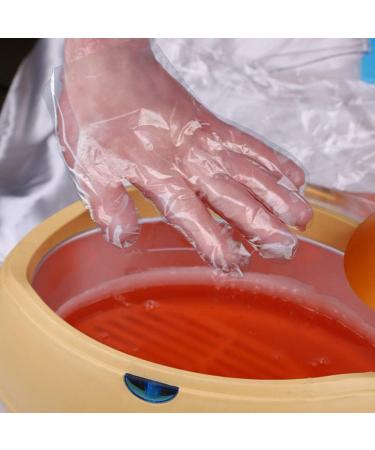 Frcolor Paraffin Wax Bath Liner Gloves & Booties Set - Terry Spa Accessories for Hand & Foot Care - Moisturizing White - Buy Online on GoSupps.com