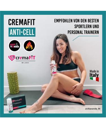 Cremafit Anti-Cellulite Cream for Thighs & Buttocks - 150ml Thermoactive Gel for Stubborn Cellulite - Buy Online on GoSupps.com