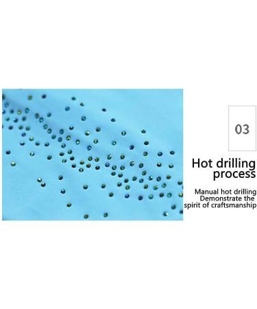 Rhinestone Figure Skating Pants | Double-Sided Brushed Nude | Adult Grey Medium - Buy Online on GoSupps.com