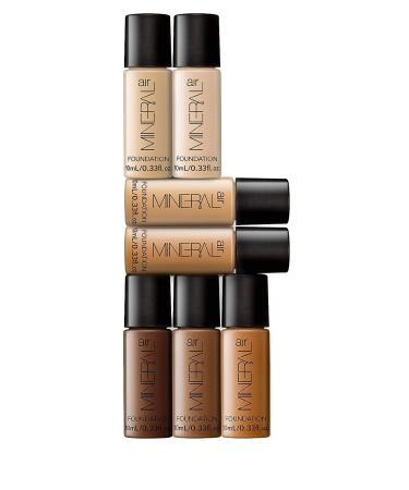Mineral Air Four-in-One Foundation 10ml Travel Size - Medium | For Mineral Air Mist Device - Buy Online on GoSupps.com