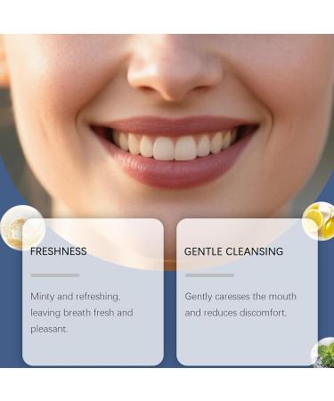 Oil Pulling Mouthwash 100 ml Mouthwash with Tongue Cleaner Daily Dental Cleansing for Young People in the morning in the evening before sleeping after sleeping - Buy Online on GoSupps.com