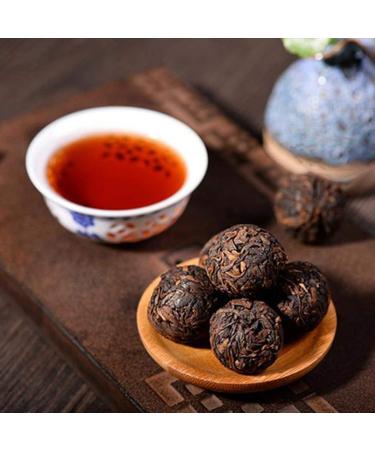 Premium Pu-Erh Tea - 20 Parts 200g Mature Mini Tuocha | Yunnan Black Tea | Healthy Red & Green Tea from China - Buy Online on GoSupps.com