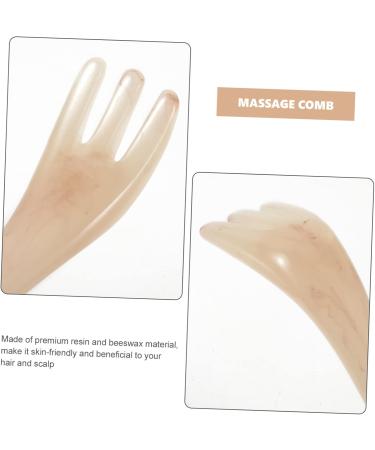 Plafope Scratching Kamm Head Massager for Women - Scalp Massage Comb for Stress Relief and Relaxation - 14.5x3cm - Buy Online on GoSupps.com