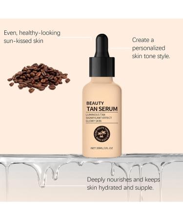  G n rique Dark Tanning Drops | 30ml Natural Tanning Liquid - Sunless Tanning Solution for Home Business Trip Outdoor Use School Girlfriend Wife Friend Sister - Buy Online on GoSupps.com