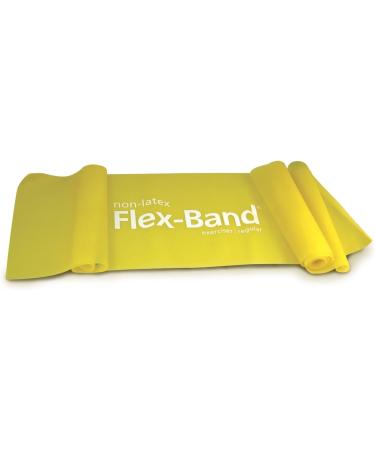 Buy STOTT PILATES Non-Latex Flex-Band in Lemon | Premium Resistance Band for Pilates & Fitness | International Shipping Available - Buy Online on GoSupps.com
