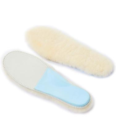 CLPP'LI Women's Sheepskin Replacement Insoles - Beige/Blue - Size 8 M US - Buy Online on GoSupps.com