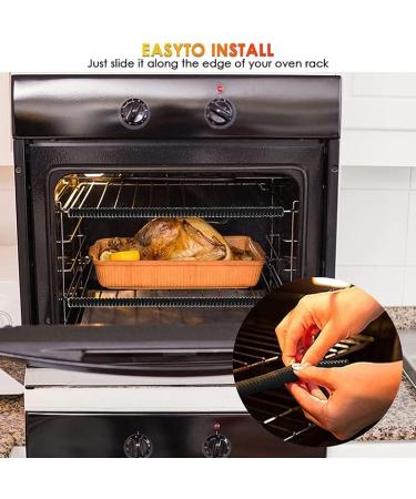 Buy Oven Protector 4 Pack | Silicone Heat Resistant Oven Guard for Child Safety - Black - Buy Online on GoSupps.com