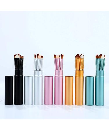 Yueci 7/12pcs Makeup Brush Set - Premium Eye Makeup Brushes & Blending Tools with Storage Box | Perfect Gift for Beauty Lovers - Buy Online on GoSupps.com