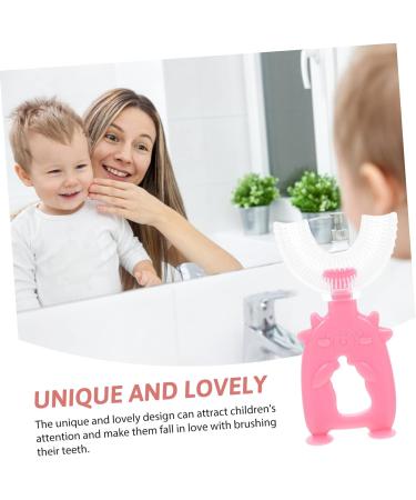 Shop Minkissy 6-Piece Shaped Manual Toothbrush Set for Kids | Eco-Friendly Children's Dental Care - Buy Online on GoSupps.com