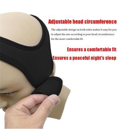 Buy Adjustable Anti Snoring Chin Strap - Breathable Jaw Support Device for Effective Snore Reduction | Ideal for Men Women & CPAP Users - Buy Online on GoSupps.com