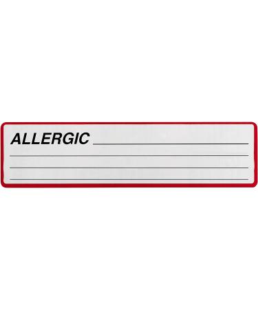 Carstens Medical Stickers - Allergic Alert & Instruction Labels (Roll of 200) - Buy Online on GoSupps.com