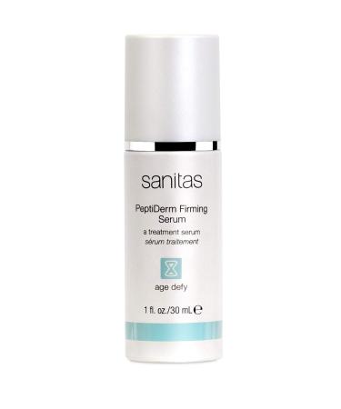 Sanitas Skincare PeptiDerm Firming Serum Fast Acting Treatment Serum Peptides Serum for Aging Skin 1 Ounce