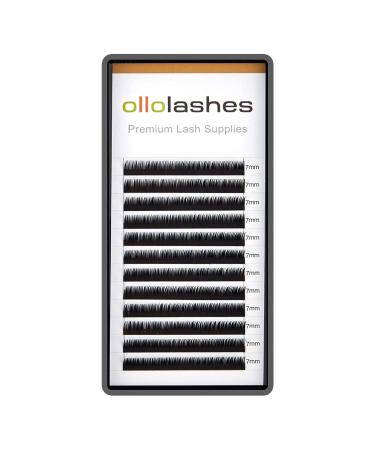 7mm C Curl 0.07mm Black Color Eyelash Extensions - 7mm 0.07-C - Buy Online on GoSupps.com