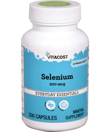 Vitacost Selenium Select - 200 mcg - 300 Capsules