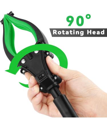 2-Pack Grabber Reacher Tool with Light  32" Foldable Pick Up Stick Trash Claw Grabber with 90Rotating Anti-Slip Jaw  Strong Magnetic Tip  Reaching Assist Tool for Elderly  Seniors Green - Buy Online on GoSupps.com