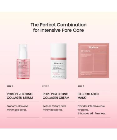 BIODANCE Pore Perfecting Collagen Peptide Cream Hydrating Plumping Pore Care Firming Facial Moisturizer Korean Skin Care Valentines Day Gifts for Her Collagen 1.69 Fl Oz (Pack of 1) - Buy Online on GoSupps.com