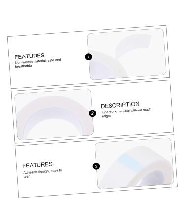 Didiseaon 16 Rolls Eyelash Tape - Premium Eyelash Extension & Grafting Supplies | Non-Woven Medical Tape for Estheticians - Buy Online on GoSupps.com