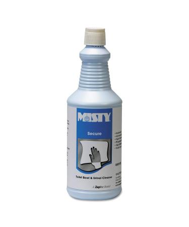 Secure 10 Percent Hydrochloric Acid Bowl Cleaner Mint Scent 32 oz. Bottle