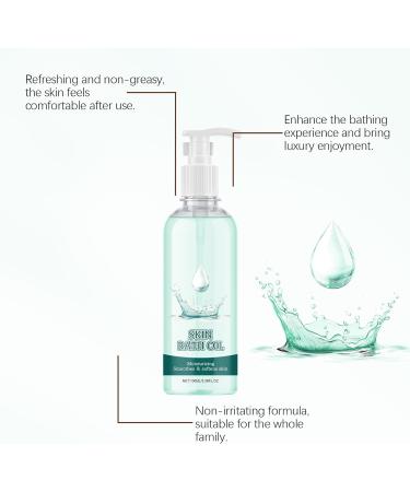 Luthasolic Skin Bath Oil For Women 100 ml skin bath oil so soft original bath oil for women skin so soft original bath oil moisturizing hydrates and improves dry or rough skin - Buy Online on GoSupps.com