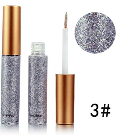 Healeved 10pcs Liquid Eyeliner Eyeshadow Eye Shadow Glitter Eyeliner Shinny Eyeliner - Buy Online on GoSupps.com