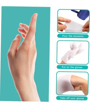 1 Pair Moisturizing Gloves Exfoliating Whitening Glove White Cotton Gloves Womens Mittens Cracked Gel Gloves Women Spa Gloves Anti- Drying Beauty Mitten Nourish Cream Sebs Miss - Buy Online on GoSupps.com