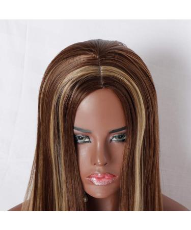 Buy Brazilian Brown Long Hair Wig for Women | Straight & Curly Styles for 50s 60s 70s 80s - International Shipping - Buy Online on GoSupps.com