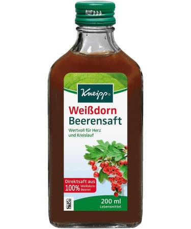 Kneipp Hawthorn Berry Juice (200 ml) - Natural Health Drink for Heart Support | Shop Now Worldwide - Buy Online on GoSupps.com