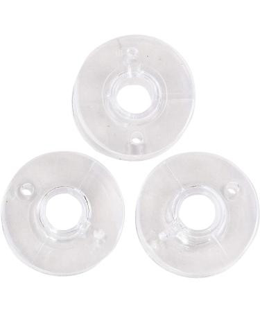 SINGER 06543 Class 15J Transparent Bobbins - 12 Count Pack - Buy Online on GoSupps.com