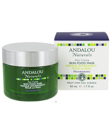 Andalou Naturals Avo Cocoa Skin Food Mask - Age Defying, 1.7 oz | Natural Skincare - Buy Online on GoSupps.com