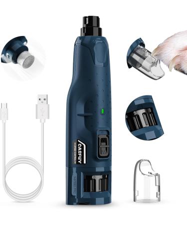 Casfuy Dog Nail Grinder Quiet - 6-Speed Pet Nail Grinder with 2 LED Lights - Buy Online on GoSupps.com