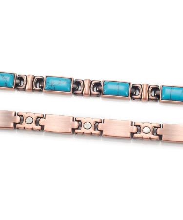 Enercoppex Copper Bracelets for Arthritis & Joints | Pure Magnetic Therapy Jewelry for Pain Relief (COB-0167) - Buy Online on GoSupps.com