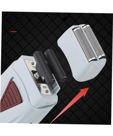FRCOLOR 2pcs Electric White Hair Clipper Set - Precision Grooming for Men | International Shipping Available - Buy Online on GoSupps.com