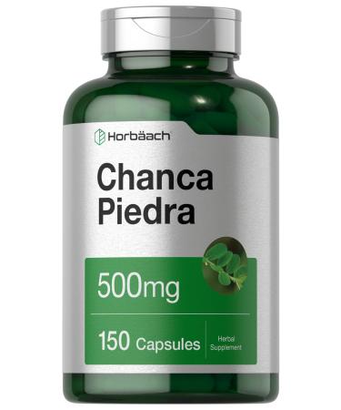 Horb ach Chanca Piedra Capsules | 500mg | 150 Count | Non-GMO and Gluten Free Herbal Supplement