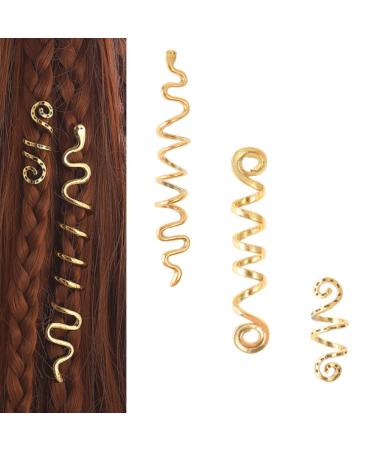 Csirnto 6-Piece Spiral Hair Needles & Clips Set | DIY Hairpins & Spiral Bun Accessories - Buy Online on GoSupps.com