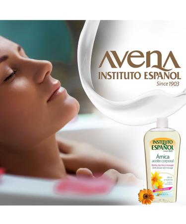 Instituto Espa ol Arnica Oil - 8.5 Fl Oz Body Oil with Fresh Fragrance | International Shipping - Buy Online on GoSupps.com