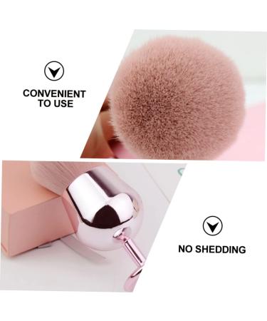 FRCOLOR 2pcs Blush Brush Set - Fluffy Makeup & Foundation Brushes for Women - Portable Powder Tool - Pink Fiber Wool - Ideal for Travel - Buy Online on GoSupps.com