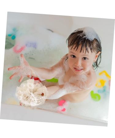 Buy NOLITOY 2pcs Bath Sponge Loofah - Relaxing Foam Bath Balls for Women | Shower Bubble Maker & Strainer - Buy Online on GoSupps.com